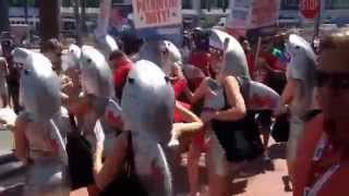 Sharknado Girls Dance Party SDCC San Diego Comic-Con 2015
