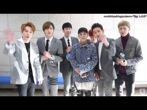 160418 block b A Few Years Later Inkigayo Win [Arabic sub]