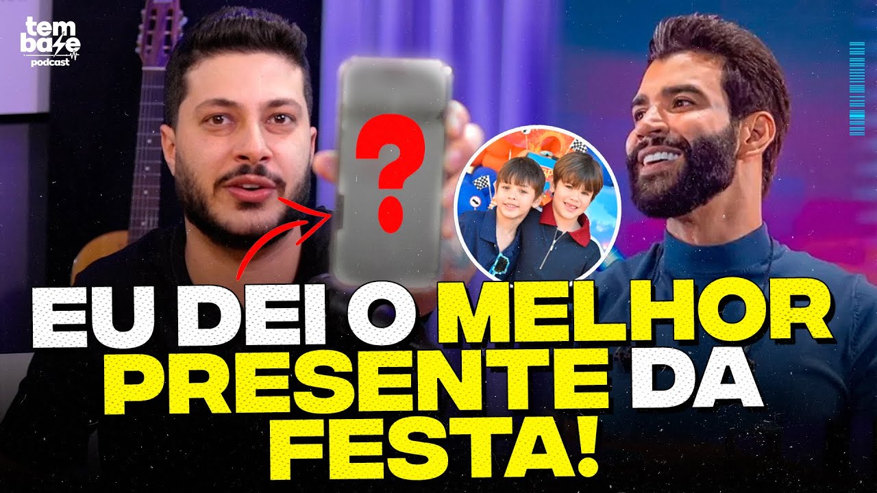 O PRESENTE INUSITADO para os FILHOS DO GUSTTAVO LIMA