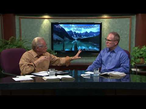 Dr. David Anderson and Herman Bailey - "Why Don't Christians Have Peace?" Part 1