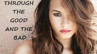 Yes I Am - Demi Lovato Lyrics Video