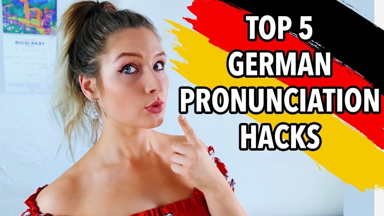 5 MUST KNOW GERMAN PRONUNCIATION HACKS!