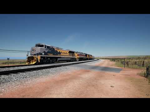TSW3 - UP1989, CP1074, & UP6344 lead a coal to Hermosa