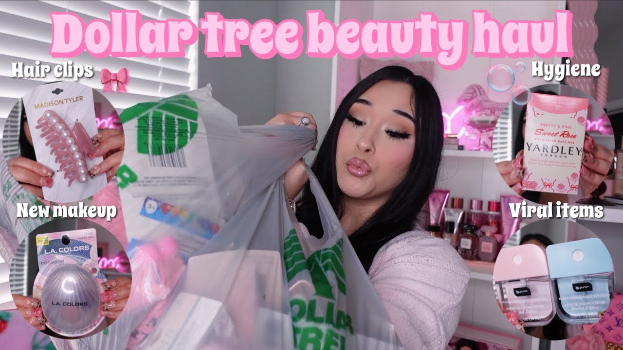 DOLLAR TREE BEAUTY HAUL 2026 | baddie on a budget ($1.25 girly essentials) *new items* 