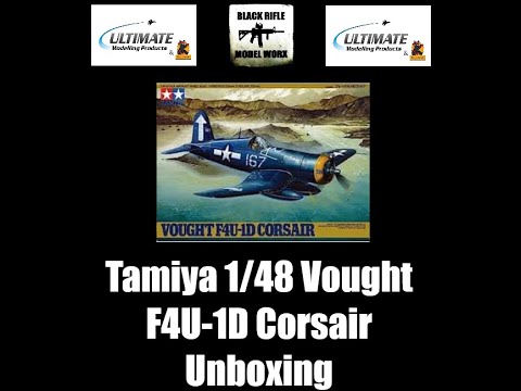 Tamiya 1/48 Scale  F4U-1D Corsair - Unboxing