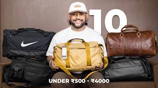 10 Best Budget Duffle Bags for Gym/Travel 🔥 Amazon Bag Haul 