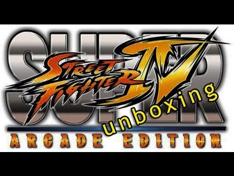 Super Street Fighter 4 Arcade Edition unboxing