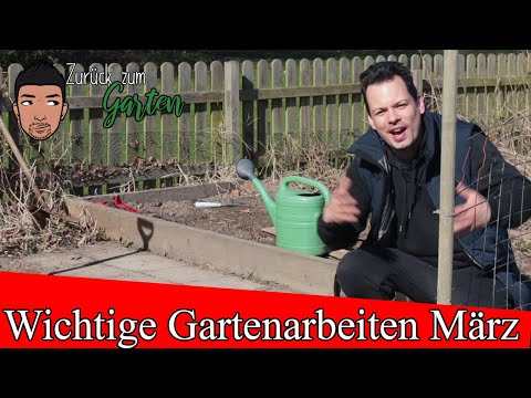 30 tolle Gartenarbeiten im März - Gemüse, Hochbeet, Kompost, Obst, Beerensträucher, Stauden, Gräser