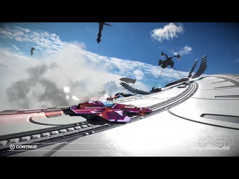 Wipeout Omega Collection - 6 minutes 4K Gameplay | PS4 Pro | 2160p60
