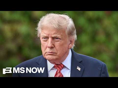 BREAKING: MS NOW denied access to the White House after Trump calls for ban on some media orgs