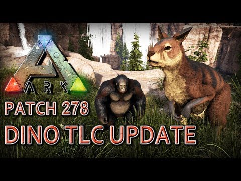 ARK DINO TLC UPDATE • Procoptodon & Gigantopithecus • Patch 278 • ARK Deutsch, German