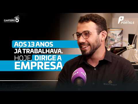 Aos 13 anos ele já trabalhava na fábrica da família — hoje é diretor de uma marca nacional