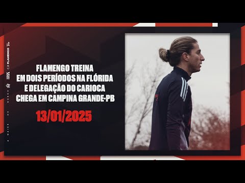 Flamengo trains in two periods in Florida and Carioca delegation arrives in Campina Grande-PB