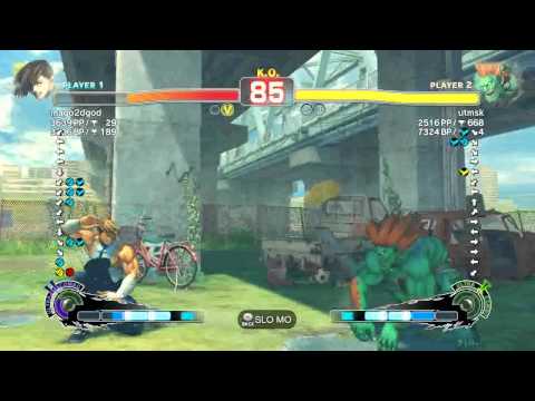 SSF4 AE Yang (mago2dgod) vs Blanka (utmsk) Japanese Ranking Match
