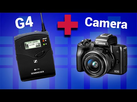 Connect the Sennheiser G4 Wireless to your Camera!