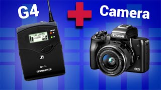 Video thumbnail for Connect the Sennheiser G4 Wireless to your Camera! by Jeffrey Hack Media