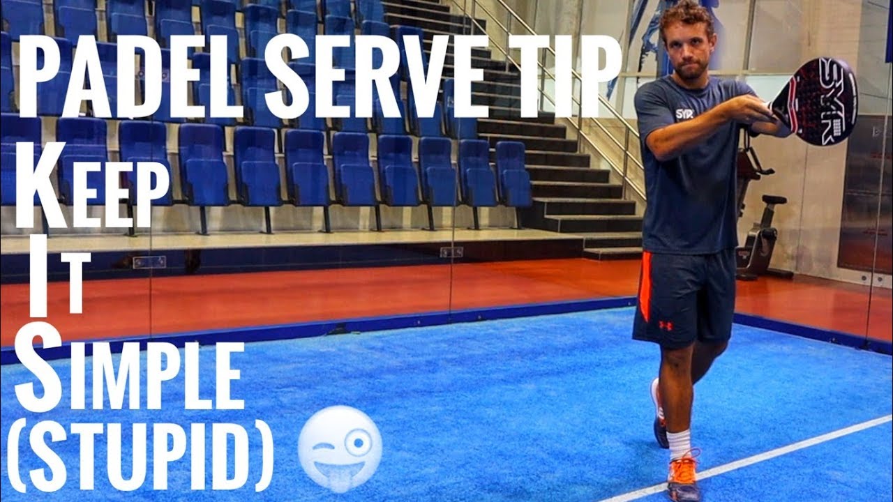 Serve technique: simple action and court positioning