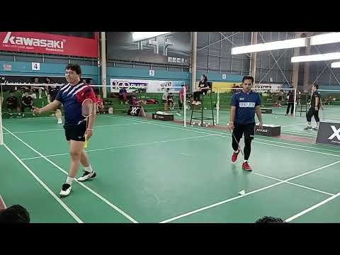 Badminton MAXX JEBAT Melaka Men's Double SemiPro- AmirSyazwan / Haziq Othman Vs Yang Feng / Tien Jun