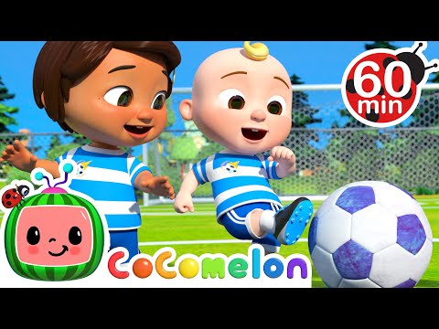 ⚽ Soccer Song KARAOKE! ⚽ | 1 HOUR OF COCOMELON! | World Cup 2022 Final! | Sing Along With Me!