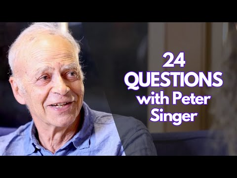 24 Questions with Peter Singer