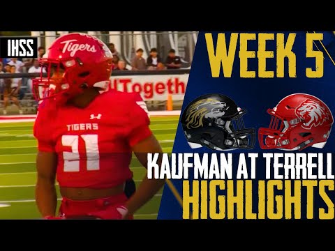 Terrell Dominates Kaufman 56-14 with Strong Running Game