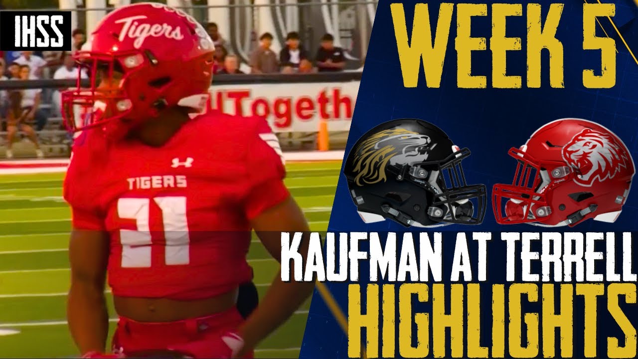 Terrell Dominates Kaufman 56-14 with Strong Running Game