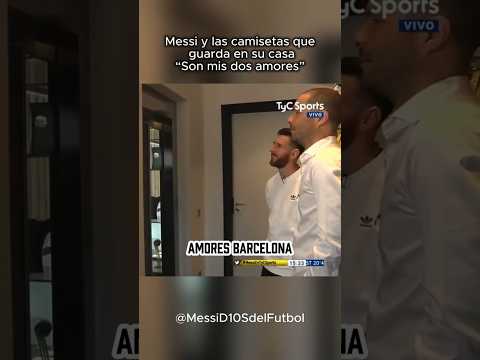 Messi: “Barcelona y Argentina son mis dos amores”