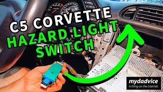 C5 Corvette: Hazard Light Switch Diagnosis and Repair