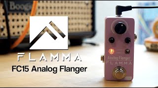 Video thumbnail for Flamma Innovation FC15 Analog Flanger by Pedal of the Day