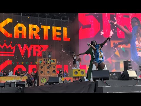 Vybz Kartel, Spice - Romping Shop live performance London Wireless Festival 2025 #vybzkartel #london