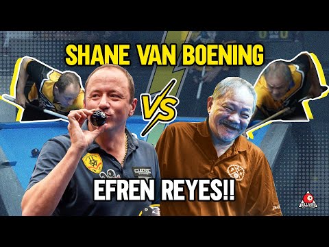 EFREN REYES vs SHANE VAN BOENING!!! BANYAK TEMBAKAN AJAIB!