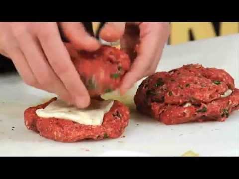 Polpette con cuore filante di fette alla mozzarella