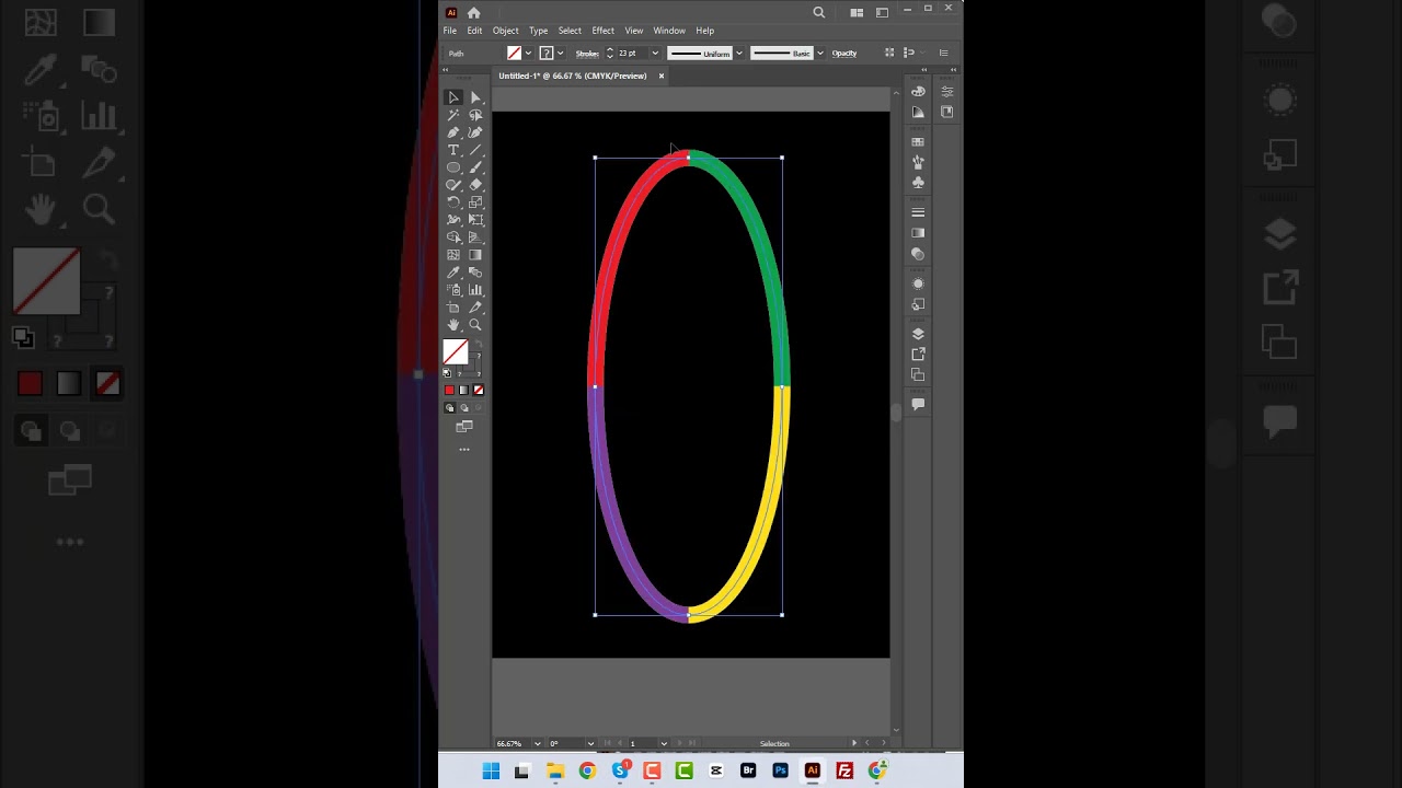 How to Create Dotted Spiral Vortex in Adobe Illustrator 2025