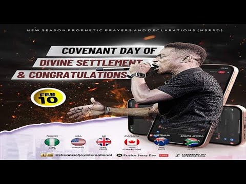 COVENANT DAY OF DIVINE SETTLEMENT AND CONGRATULATIONS || NSPPD || 10TH FEBRUARY 2023