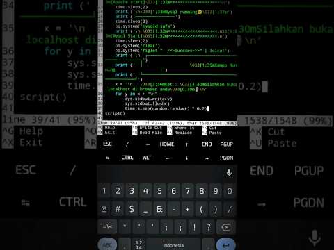 ada yang mudah kenapa di bikin susah 🗿🗿 #coding #programming#termux #phpmyadmin#mysql di #hp #python