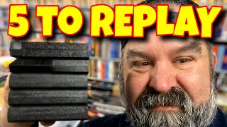 Five Games to Replay for the Atari 2600