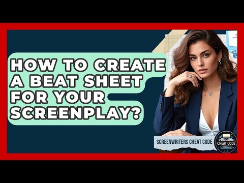 How To Create A Beat Sheet For Your Screenplay? - Screenwriter's Cheat Code