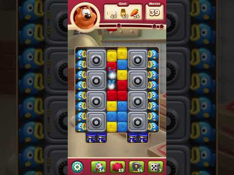 Toon Blast Level 2734 - No Bonuses