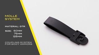 2M Military MOLLE/75 černá