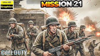 Call of Duty 2 Mission 21: The Battle of Pointe du Hoc Walkthrough (D-Day Ranger Assault) - Veteran