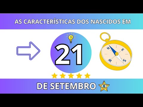 AS CARACTERÍSTICAS DOS NASCIDOS NO DIA 21 DE SETEMBRO 