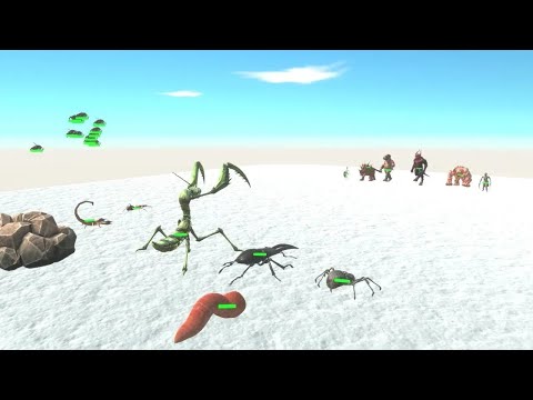 GIANT INVERTEBRATES vs ALL FACTIONS [ANIMAL REVOLT BATTLE SIMULATOR]