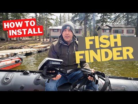 How to INSTALL a Garmin Fish Finder