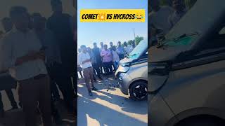 Download lagu 💥MG Comet 👌Ev build quality 💯 stronger than 🚫 Hycross 😯 MG comet #ev#accidentnews #buildquality mp3