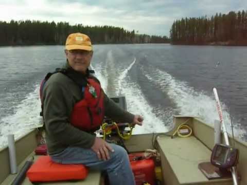 2 stroke, 20 HP Yamaha, 14 ft. Lund