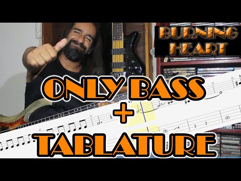 Burning Heart – Survivor - Track bass (Only Bass) + Tablature