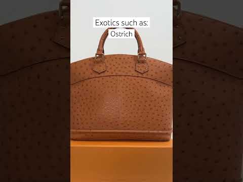 Different Louis Vuitton Leather Types