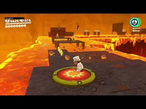 Super mario Odissey - Reino Luna - Energiluna 11 - Mas alla del limite