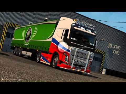 ETS2 MP Volvo FH16 750 Praha - Brno - Wien
