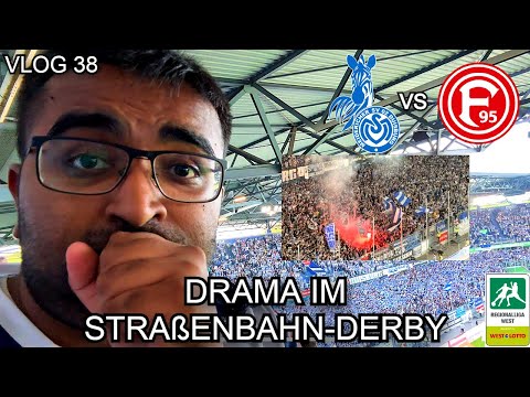 DRAMA IM STRAßENBAHN-DERBY 🚉 🦓🤍💙 MSV Duisburg vs. Fortuna Düsseldorf U23 - Stadionvlog 🔥✅ | VLOG 38